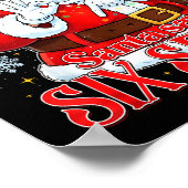 Santa Says Six Seven 6 7 Gen Z Alpha Meme Slang Ch Poster (Ecke)