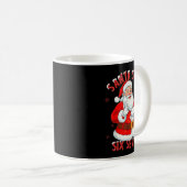Santa Says Six Seven Funny Christmas 67 Meme Xmas  Kaffeetasse (VorderseiteRechts)