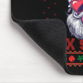 Santa Says Six Seven Ugly Christmas Sweater 67 Mem Mousepad (Ecke)