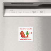 Santa Schlitten Weihnachtsgeschenke Mathe-Addition Magnet (In Situ (Geschirrspüler))