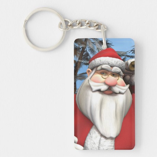 Santa Schlüsselanhänger (Vorderseite)
