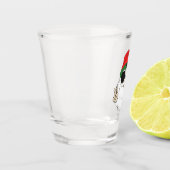 Santa Schnapsglas (Links)