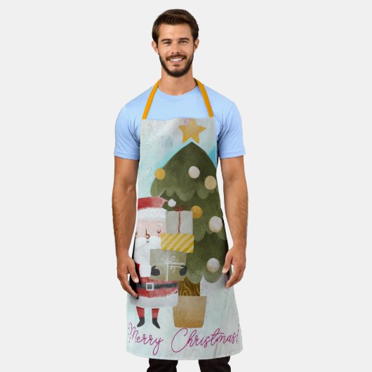 Santa Schürze (Getragen)