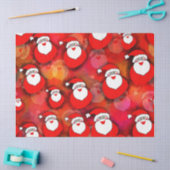 Santa Seidenpapier (Basteln)