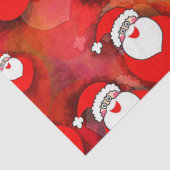 Santa Seidenpapier (Detail)