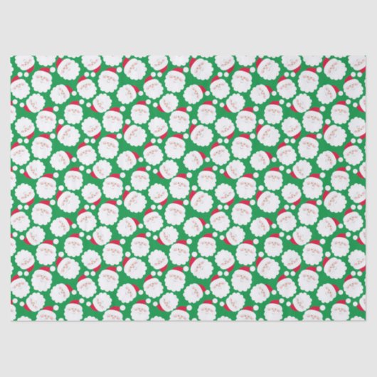 Santa Seidenpapier (Vorderseite)