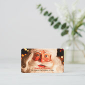 Santa Services Telefonnummerkarte (Stehend Vorderseite)