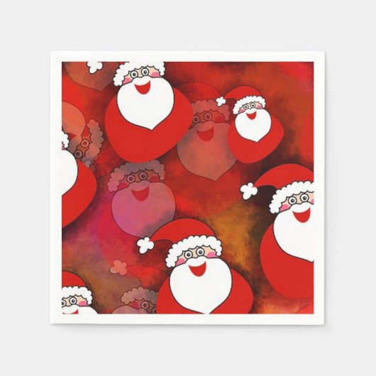 Santa Serviette (Vorderseite)