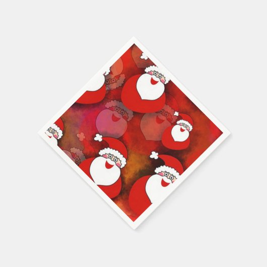 Santa Serviette (Ecke)