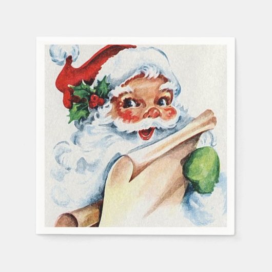 Santa Serviette (Vorderseite)