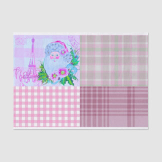 Santa Shabby Chic Seidenpapier für Basteln & DIY