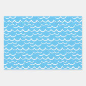 Santa Shark Foto Geschenkpapier Set (Vorderseite 3)