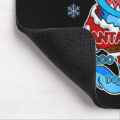 Santa Shark, Shark In A Santa Suit, Christmas Shar Mousepad (Ecke)