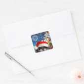 Santa Shih Tzu Girl Stickers (Umschlag)