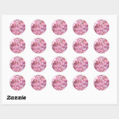 Santa Shih Tzu Holiday Stickers (Blatt)