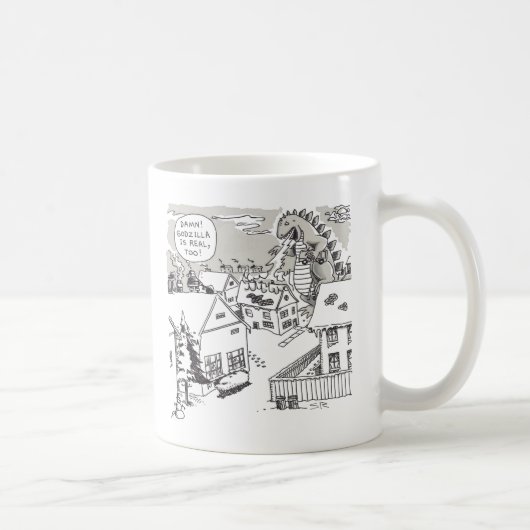 Santa Shock links Tasse (Rechts)