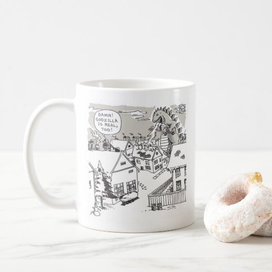 Santa Shock Tasse (Mit Donut)