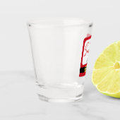 Santa Shot - Schnalle Schnapsglas (Links)