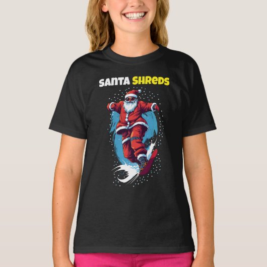Santa Shred T-Shirt (Vorderseite)