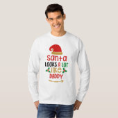 Santa sieht aus wie der T - Shirt von Daddy Men (Vorne ganz)