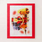 Santa singend puzzle (Vertikal)