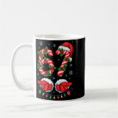 Santa Six Seven 67 Meme Christmas 67 Candy Cane Ki Kaffeetasse (Links)