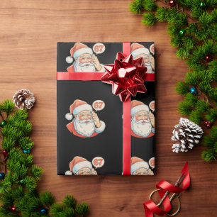 Santa Six Seven 6 7 67 Weihnachten Lustig Xmas Mem Geschenkpapier