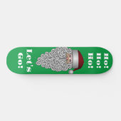 Santa Skateboard (Horizontal)