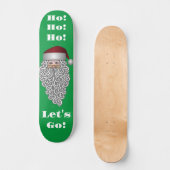 Santa Skateboard (Vorderseite)