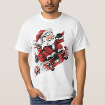 Santa Skateboard
