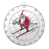 Santa Ski Dartboard Dartscheibe (vorne)