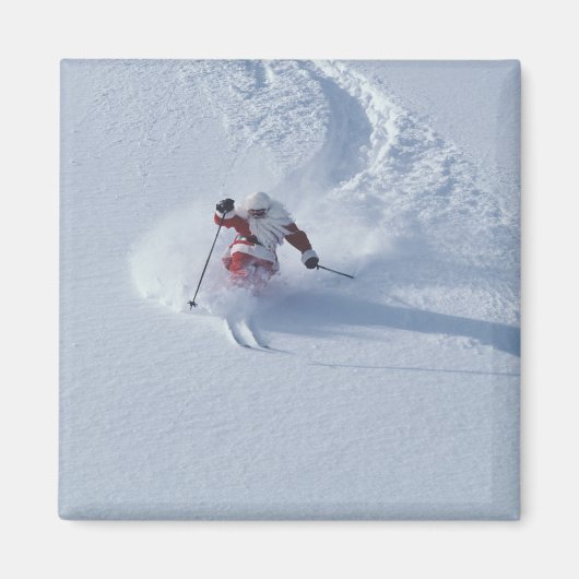 Santa Ski im Snowbird Ski Resort, Wasatch Magnet (Vorne)