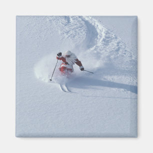 Santa-Skiing im Snowbird-Skigebiet, Wasatch Magnet