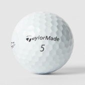 Santa Skiing Taylor Made TP5 Golfbälle 3 pk (Logo)