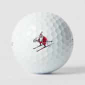 Santa Skiing Titleist 2023 Pro V1 Golfbälle 3 Stk. (Vorderseite)