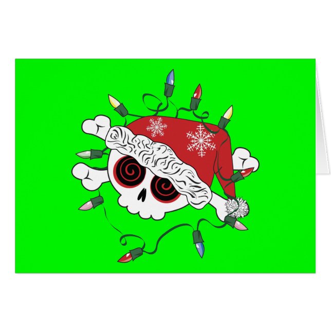Santa Skull (Vorderseite (Horizontal))