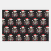 Santa Skull Geschenkpapier Set (Vorderseite 3)