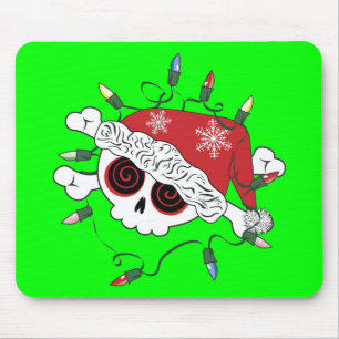 Santa Skull Mousepad