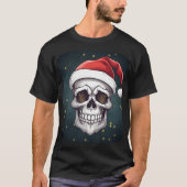Santa Skull T - Shirt (Vorderseite)