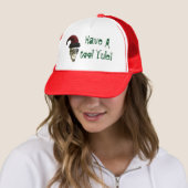 Santa Skull Truckerkappe (Beispiel)