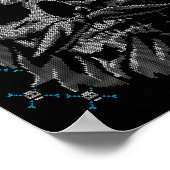 Santa Skull Ugly Christmas Santa Lover Y Christmas Poster (Ecke)