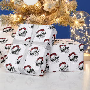 Santa Skulls Geschenkpapier