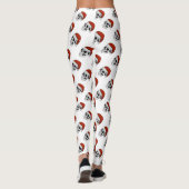 Santa Skulls Leggings (Rückseite)