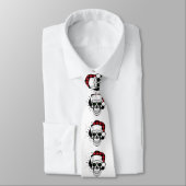 Santa Skulls Neck Tie Krawatte (Gebunden)