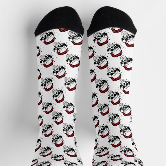 Santa Skulls Socken (Oben)