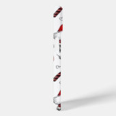 Santa Skulls und Candy Cane Handy Case (Rückseite / Rechts)