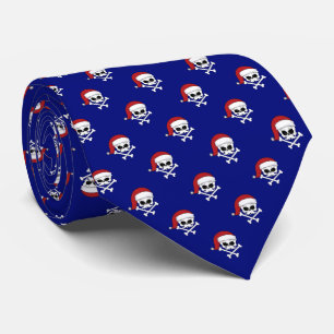 Santa Skulls Weihnachten Krawatte