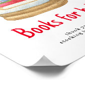 Santa sled - Bücher für das Baby Poster (Ecke)