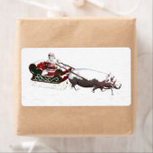 Santa Sled Pulled By Hippopotamus (Insitu)