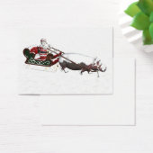 Santa Sled Pulled By Hippopotamus (Schreibtisch)